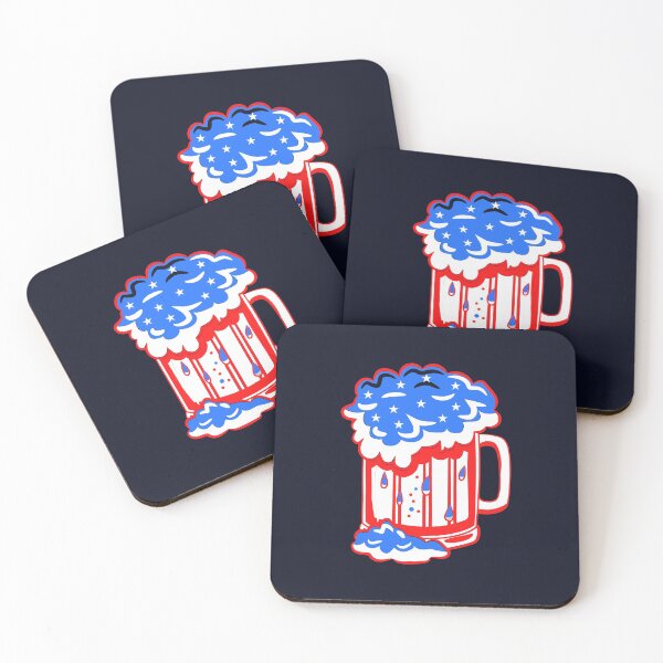 Item preview, Beer American Flag - 4th of July USA designed and sold by K-icon.