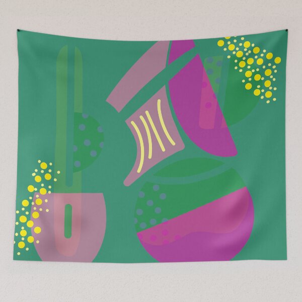 Item preview, abstract composition designed and sold by redstitchlab.