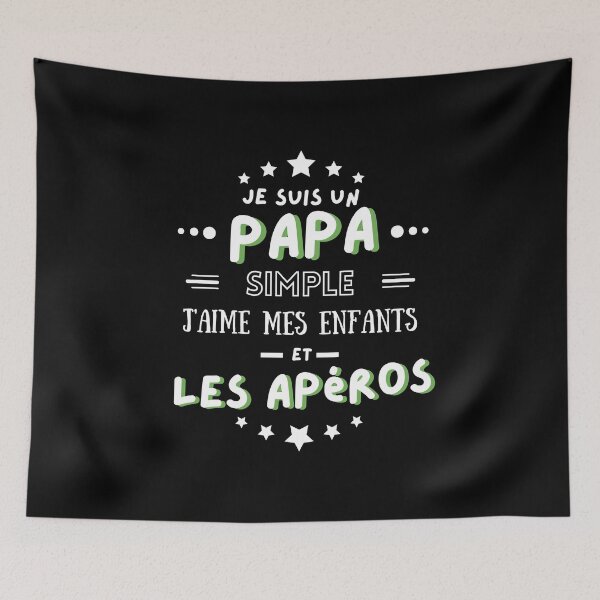Item preview, Humor best daddy loves child and aperitif designed and sold by Ydurand.