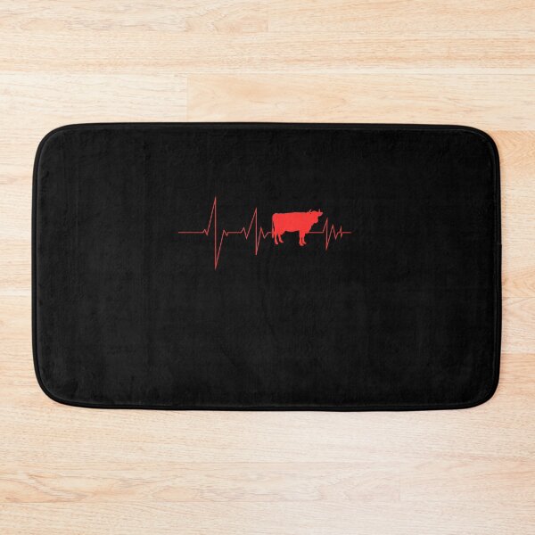 Item preview, Cow Heartbeat Farmer Calf Dairy Cow Farmer designed and sold by Ibu83.