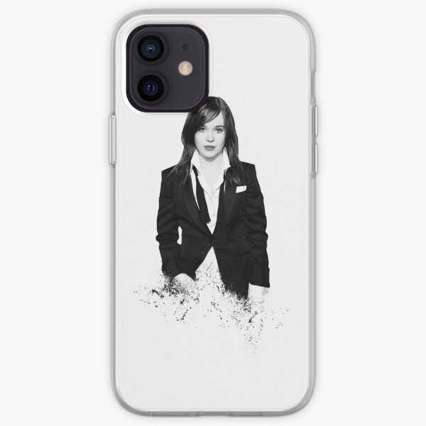 Elliot Page - shredded style iPhone Soft Case