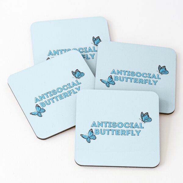Item preview, Antisocial Butterfly Sticker Pack designed and sold by MarssyMT.