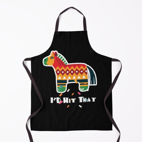 Item preview, Funny Cinco de Mayo I'D Hit That Pinata Design in Distress Print designed and sold by trendyzcom.