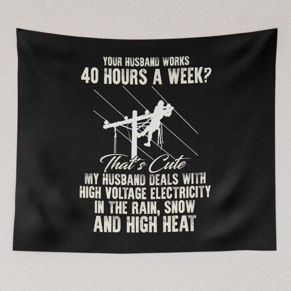 Item preview, Gif For Lineman Wife designed and sold by BrennaEirlys.
