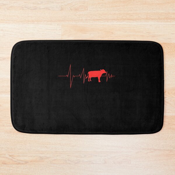 Item preview, Cow Heartbeat Farmer Calf Dairy Cow Farmer designed and sold by Ibu83.