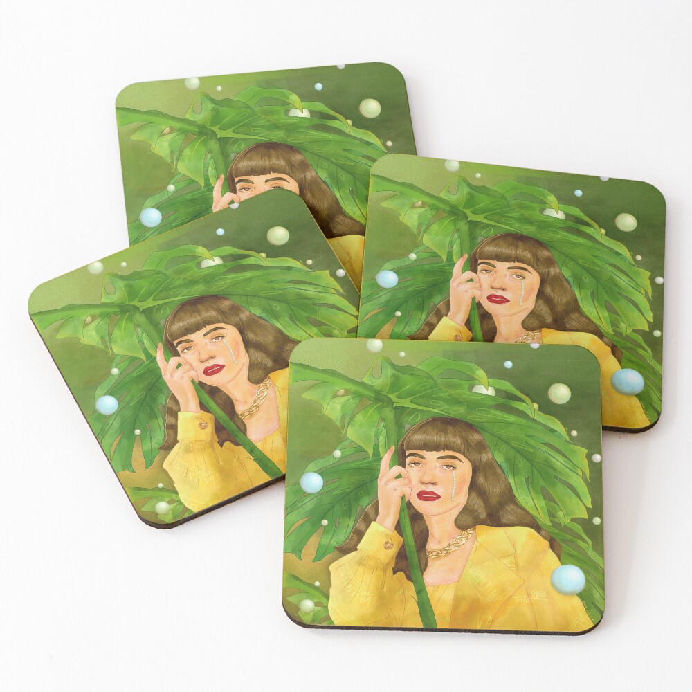 Item preview, Coasters (Set of 4) designed and sold by RobertRedART.
