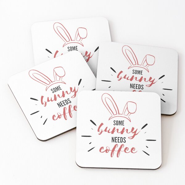 Item preview, Some bunny needs coffee designed and sold by shellagrash.