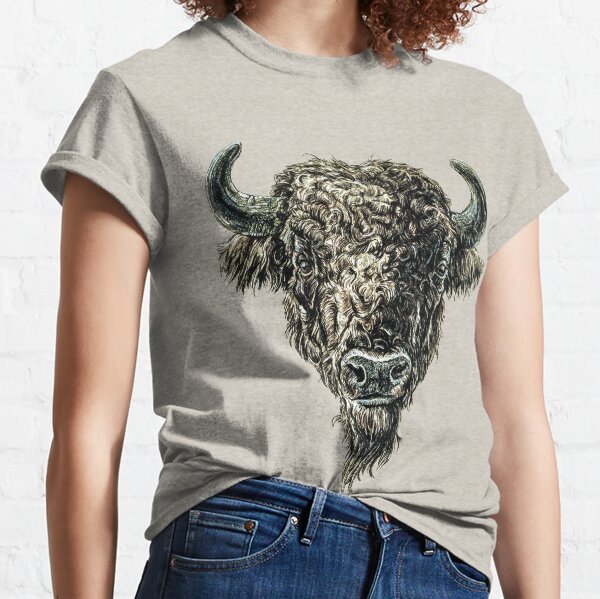 Item preview, Bison head designed and sold by SakalDesign.