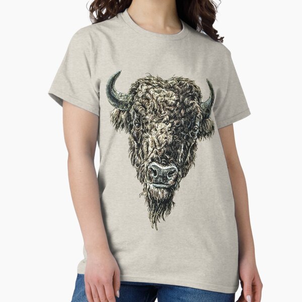 Item preview, Bison head designed and sold by SakalDesign.