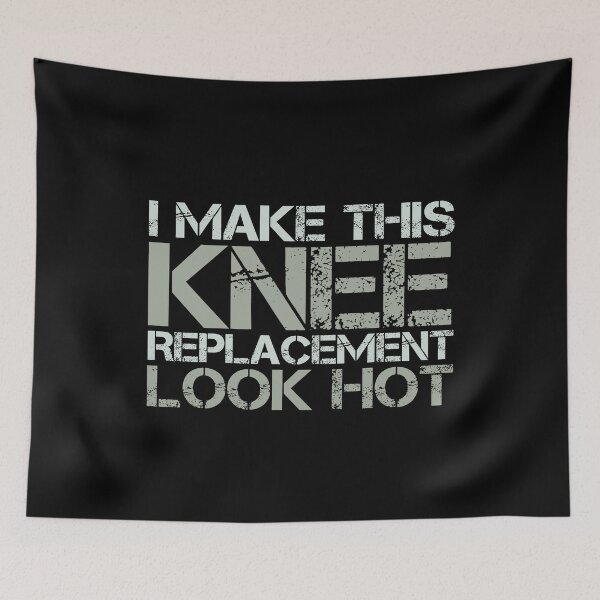 Item preview, I Make This Knee Replacement Look Hot Funny Knee Replacement Surgery Gag Gift designed and sold by WYGSTORE.