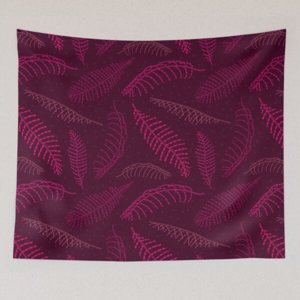 Item preview, Stitched Raspberry Feathers designed and sold by The Wellington Boot.