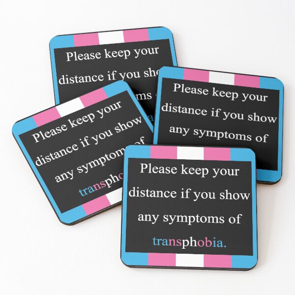 Item preview, SYMPTOMS OF TRANSPHOBIA designed and sold by MysticPotato.