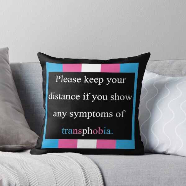 Item preview, SYMPTOMS OF TRANSPHOBIA designed and sold by MysticPotato.