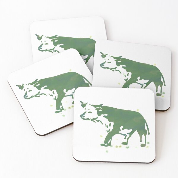 Item preview, Watercolor cow designed and sold by Antiope33.