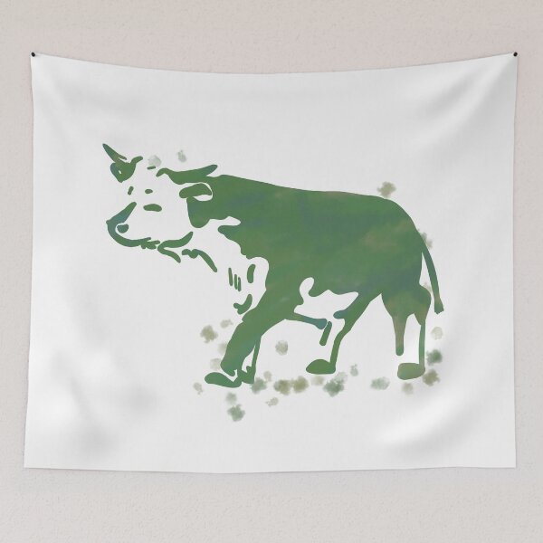 Item preview, Watercolor cow designed and sold by Antiope33.