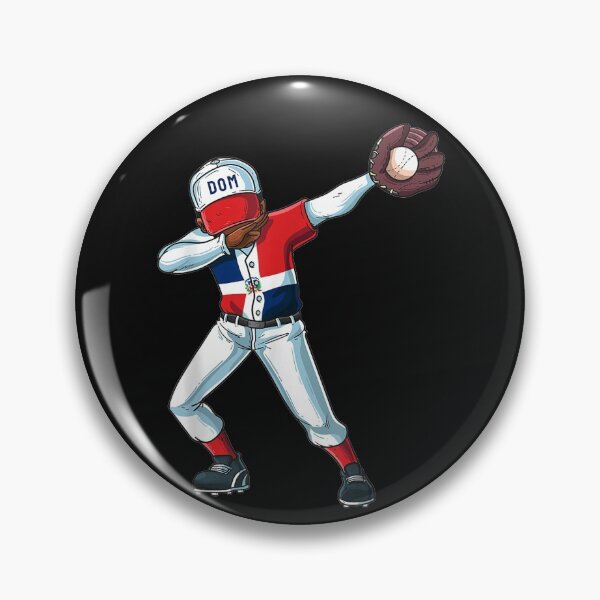 Artikelvorschau, Baseball Dabbing Dominican Republic Spieler Catcher Pitcher entworfen und verkauft von simonbucholz.