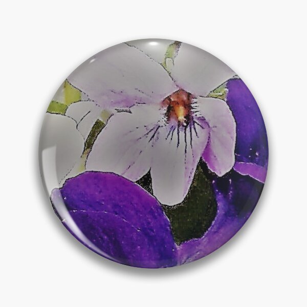 Item preview, violets designed and sold by Faerieglen.