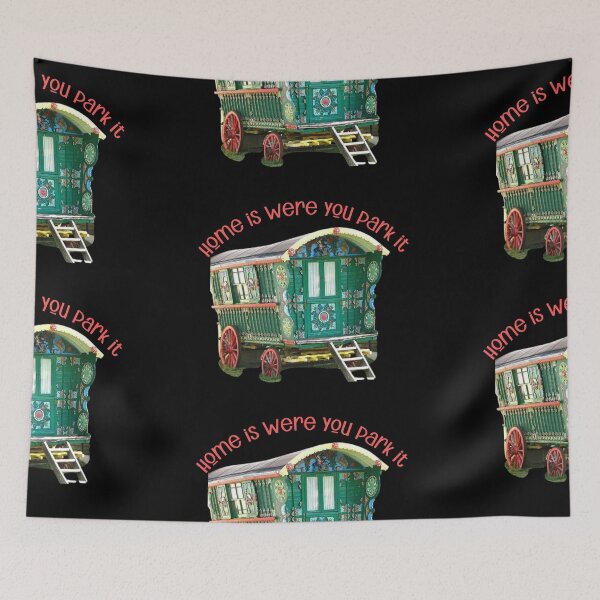 Item preview,  gypsy ,wagon horse, vardo, home is were you park it designed and sold by amy greaves.