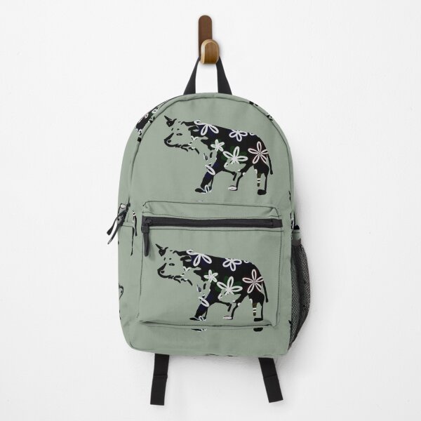 Item preview, Cow with flowers designed and sold by Antiope33.