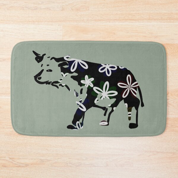 Item preview, Cow with flowers  designed and sold by Antiope33.