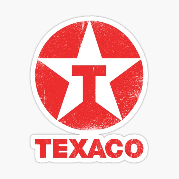 Texaco Sticker Decal Car retro Workshop garage Toolbox
