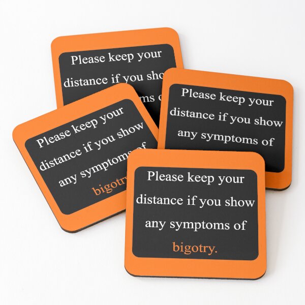 Item preview, SYMPTOMS OF BIGOTRY designed and sold by MysticPotato.
