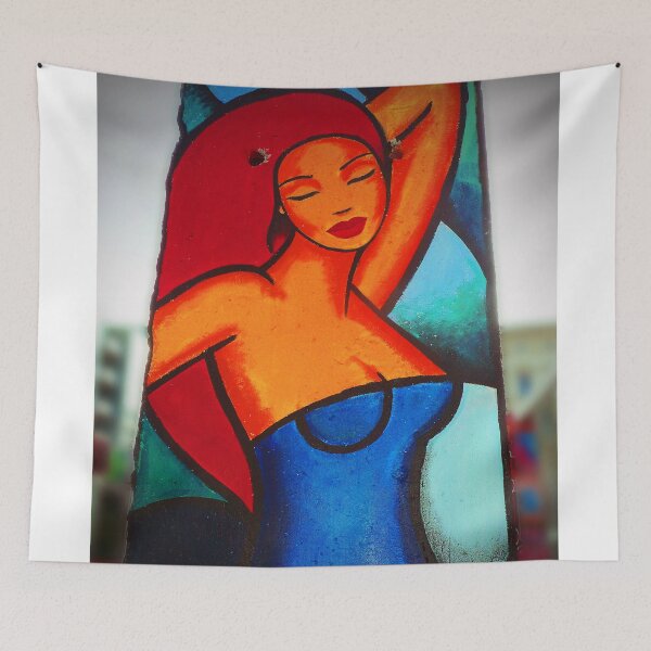 Item preview, Artwork Street Art Berlin Wall Germany designed and sold by AndyEvansPhotos.