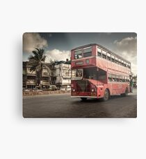 Bombay Bus Metallbild
