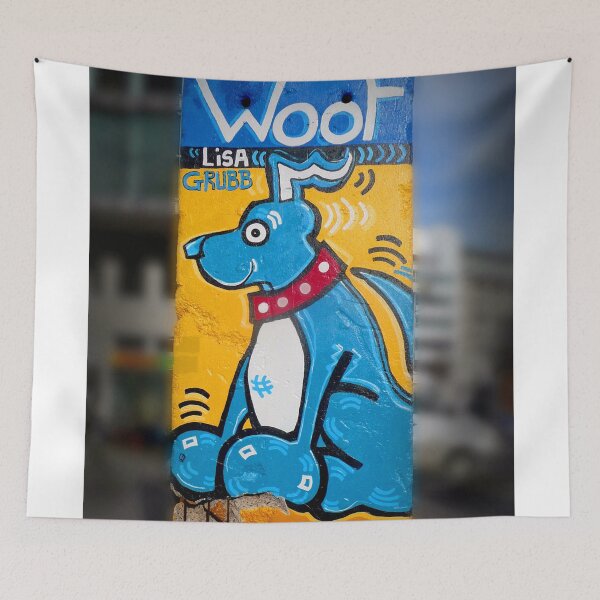 Item preview, Artwork Street Art Berlin Wall Germany designed and sold by AndyEvansPhotos.