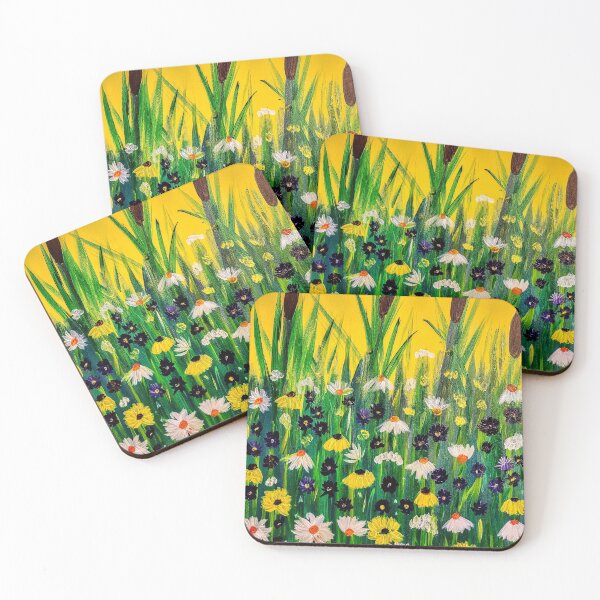 Item preview, Some abstract wild flowers  designed and sold by kkartwork.