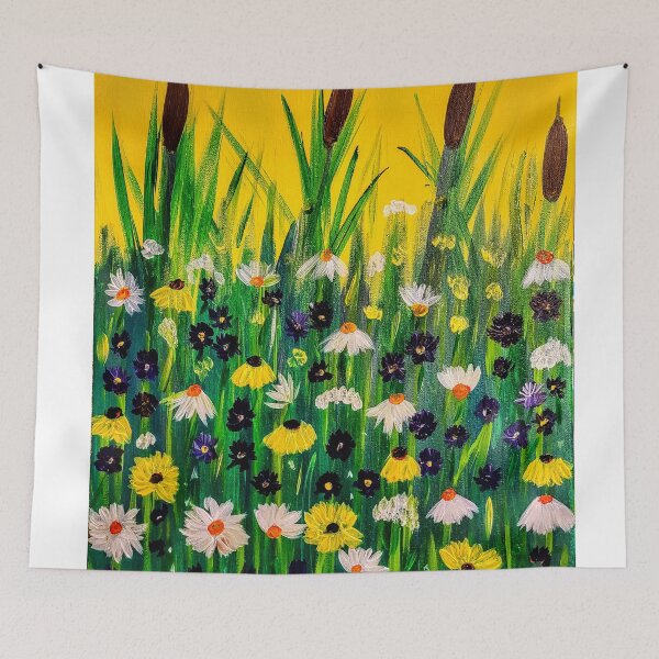 Item preview, Some abstract wild flowers  designed and sold by kkartwork.