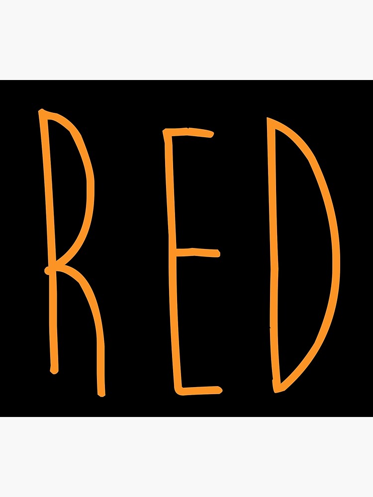 "Red (Orange Is The New Black)" Poster by jeremydwilliams Redbubble