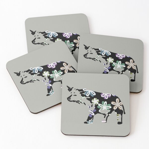 Item preview, Copy of Cow with flowers  designed and sold by Antiope33.