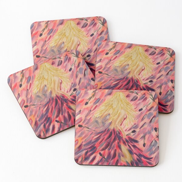 Item preview, Dance girl, pink, flowers, blondy, nude designed and sold by Almisfita.