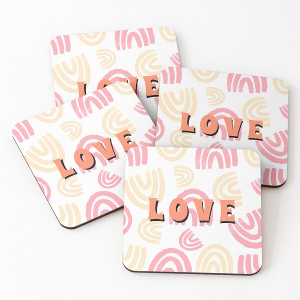 Item preview, Rainbow Inspired Love Pattern Design designed and sold by kindtoearth.