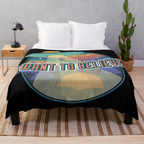 Item preview, I Want to Believe - Aliens Retro designed and sold by Art-Bazaar.