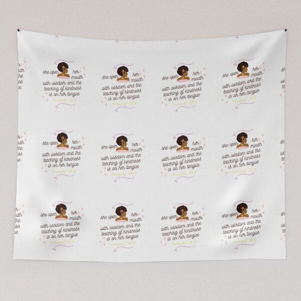 Item preview, Proverbs 31:26, She open her mouth with wisdom/virtuous woman designed and sold by Mammanation.