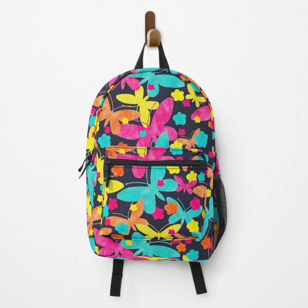 Item preview, Neon butterfly pattern designed and sold by SJAPhoto.