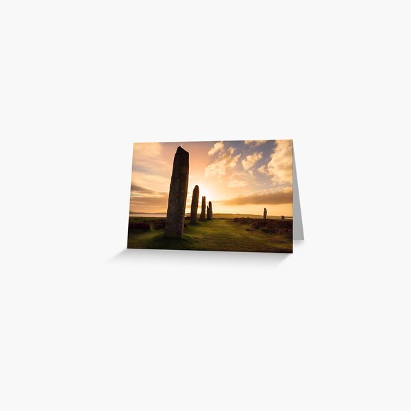 Item preview, Ring of Brodgar Sunset Orkney Isles Scotland designed and sold by PhotosEcosse.