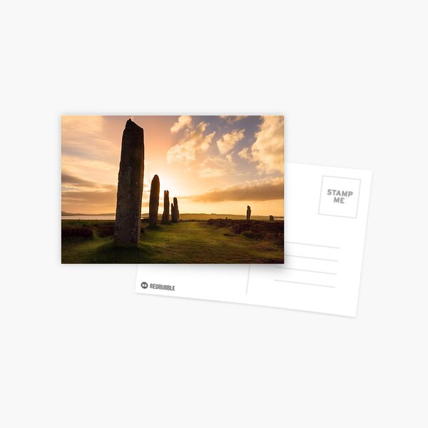 Item preview, Ring of Brodgar Sunset Orkney Isles Scotland designed and sold by PhotosEcosse.