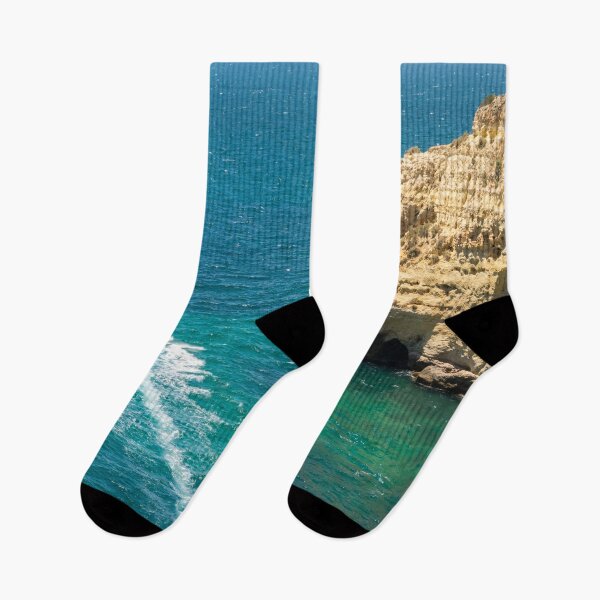 Item preview, Speeding Boat - Blue Coastal Trip at Carvoeiro Algarve Portugal designed and sold by Georgia Mizuleva.
