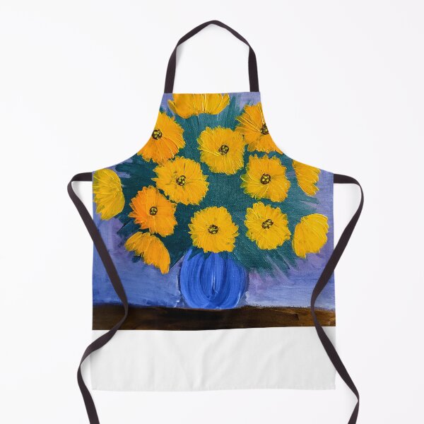 Item preview, Some abstract Sunflowers in a vase designed and sold by kkartwork.