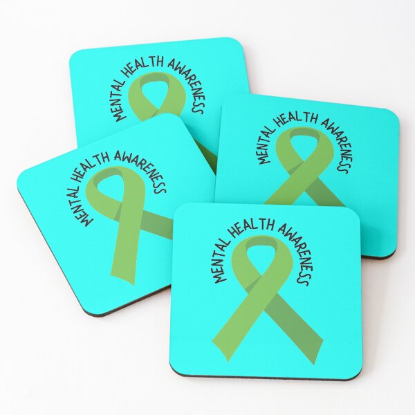 Item preview, Mental Health Awareness With Green Ribbon designed and sold by OwlCanvas.