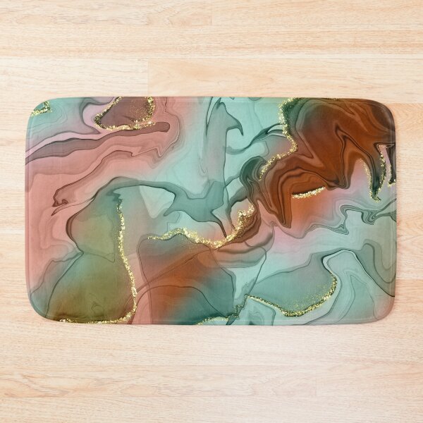 Item preview, Go with flow - alcohol ink art designed and sold by Tanuja  Sharma.