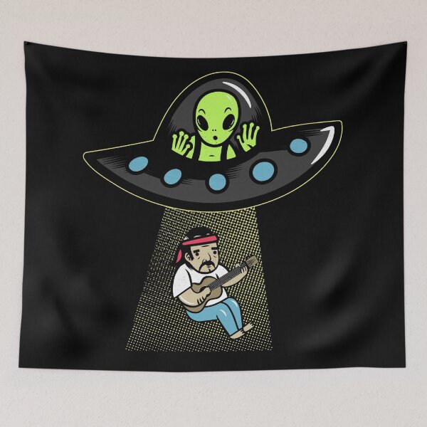 Item preview,  Alien Abduction - UFO designed and sold by Art-Bazaar.