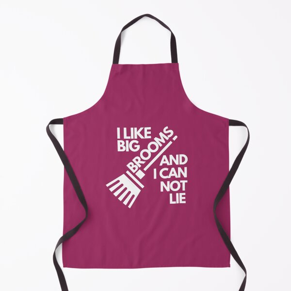 Item preview, I Like Big Brooms And I Can Not Lie Cleaning Crew Housekeeping Fun designed and sold by SavvyCleaner.