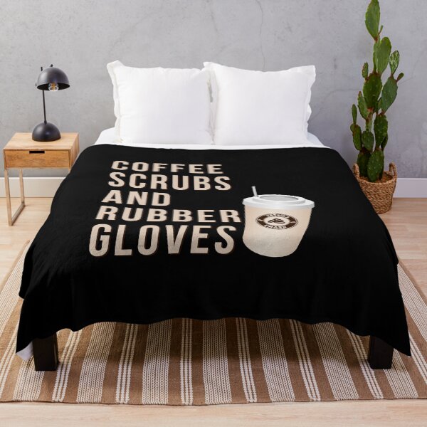 Item preview, Coffee Scrubs and Rubber Gloves-National Nurses Day 2021-Hero Nurse designed and sold by DiensDesign.