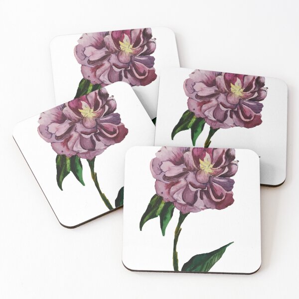 Item preview, Peonies, beautiful peony in your home, watercolor pattern designed and sold by Ala Lopatniov.