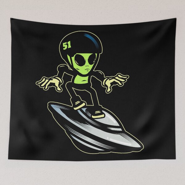 Item preview, Alien - UFO - Spaceship 2 designed and sold by Art-Bazaar.