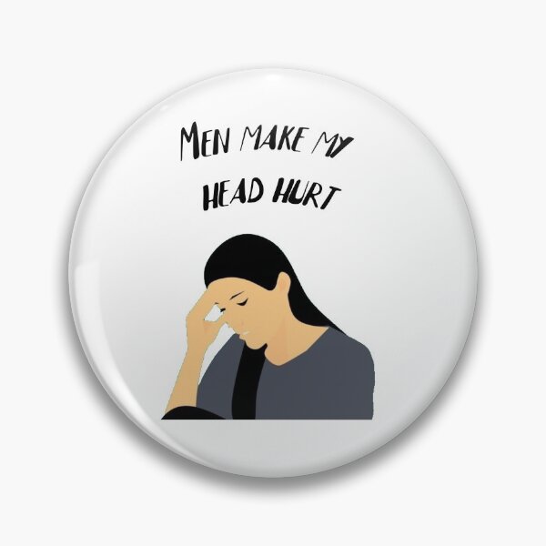Item preview, Men make my head hurt designed and sold by Aditi Joshi.